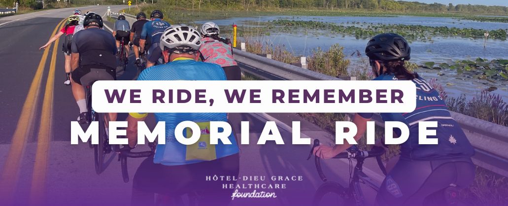 We ride...We Remember Memorial Bike Ride