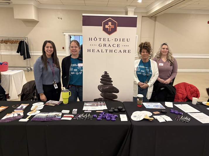 HDGH staff at a community event