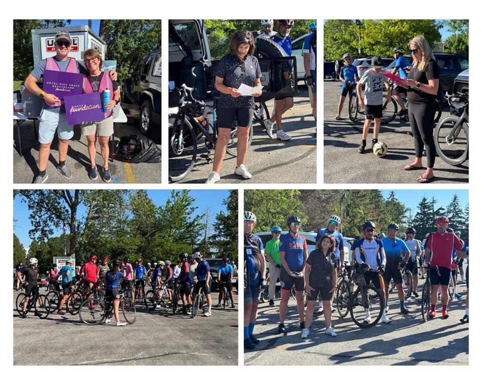 Collage of photos from the event