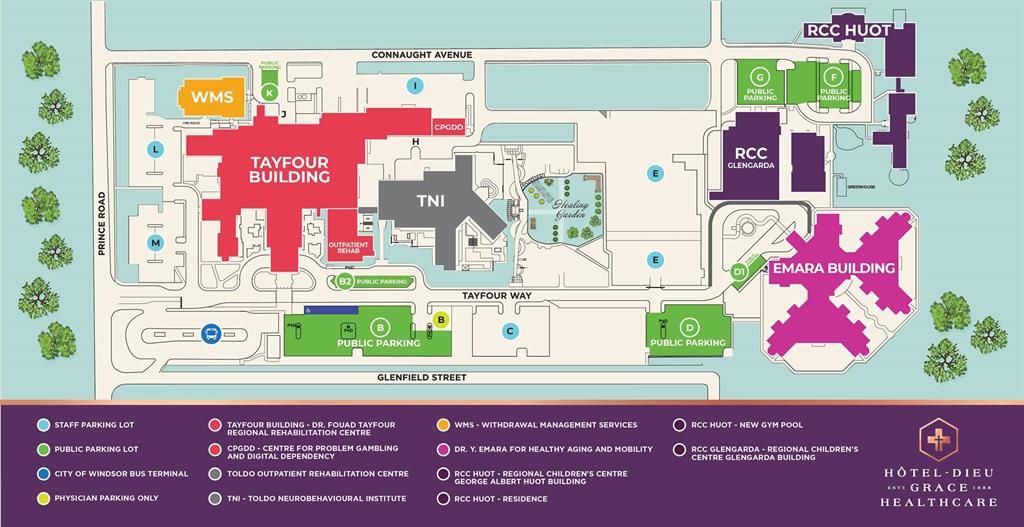 HDGH Campus Map