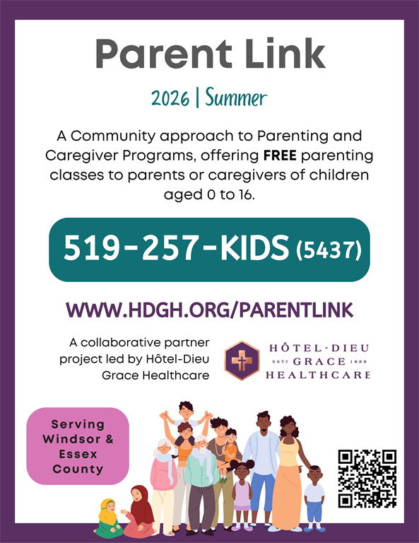 Parent Link Spring 2026 poster